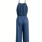 Amélie · Mono de pierna ancha con cintura ajustable
