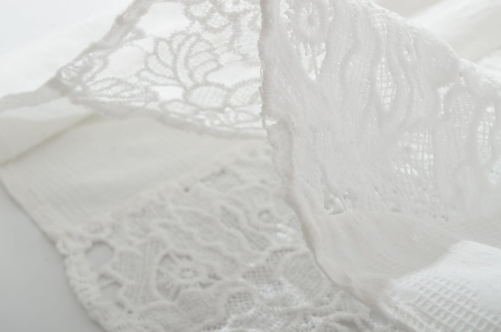 Amélie · Conjunto de algodón y encaje