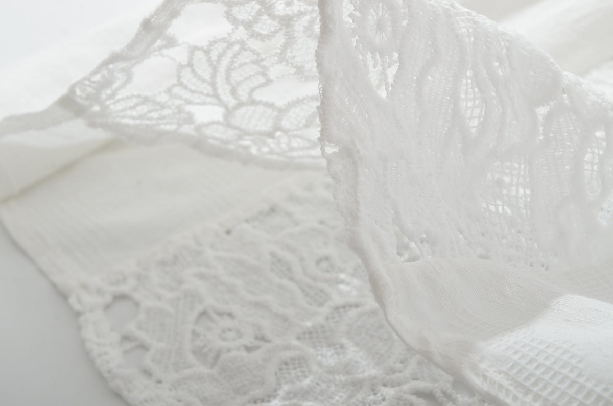 Amélie · Conjunto de algodón y encaje