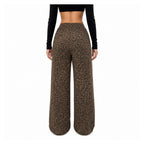 Amélie · Pantalón ancho de leopardo