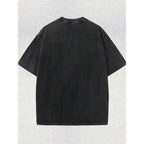 Amélie · Camiseta de algodón lavado con estampado de luna