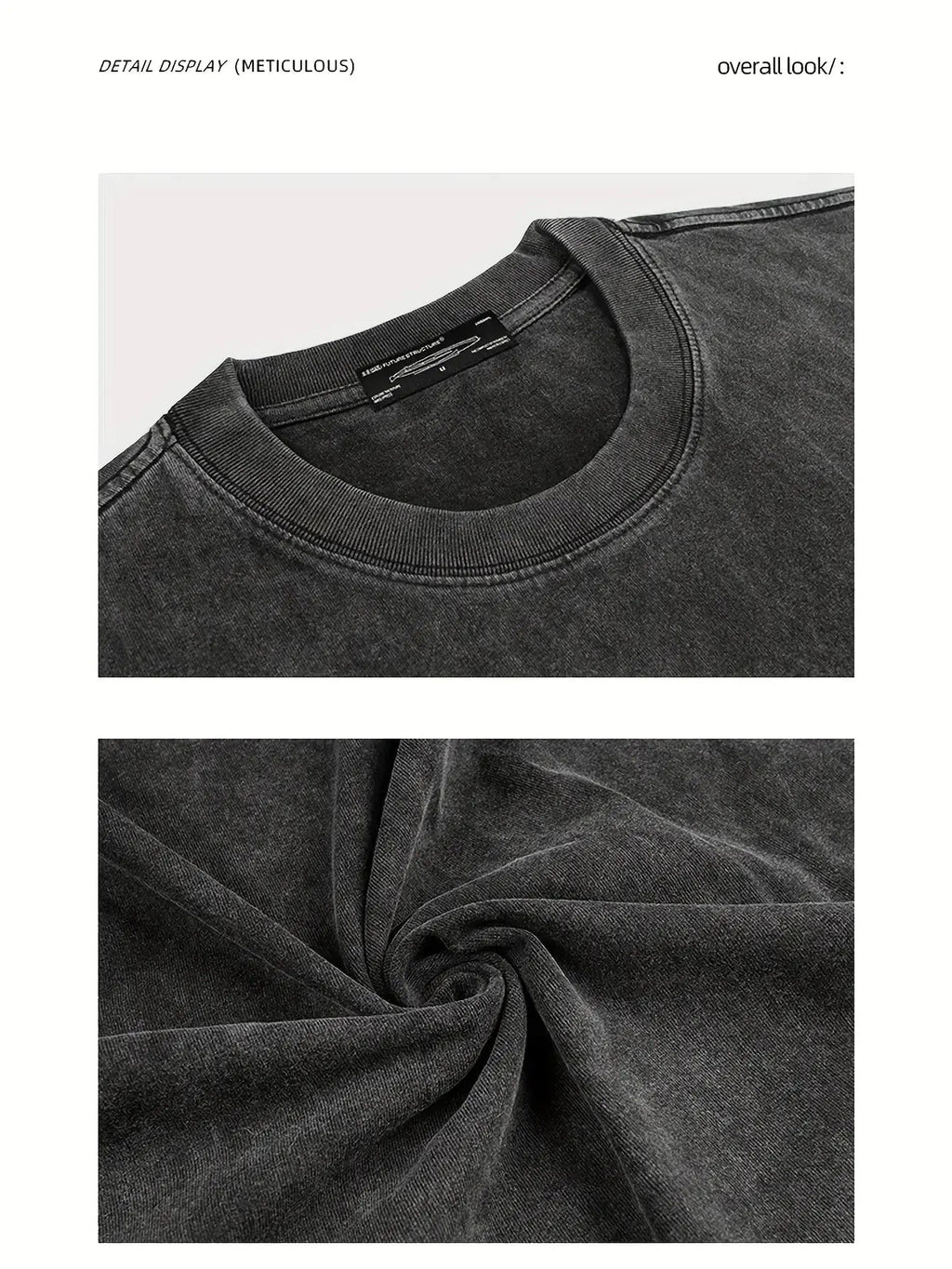 Amélie · Camiseta lavada con estampado de calabaza universitaria