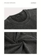 Amélie · Camiseta lavada con estampado de calabaza universitaria