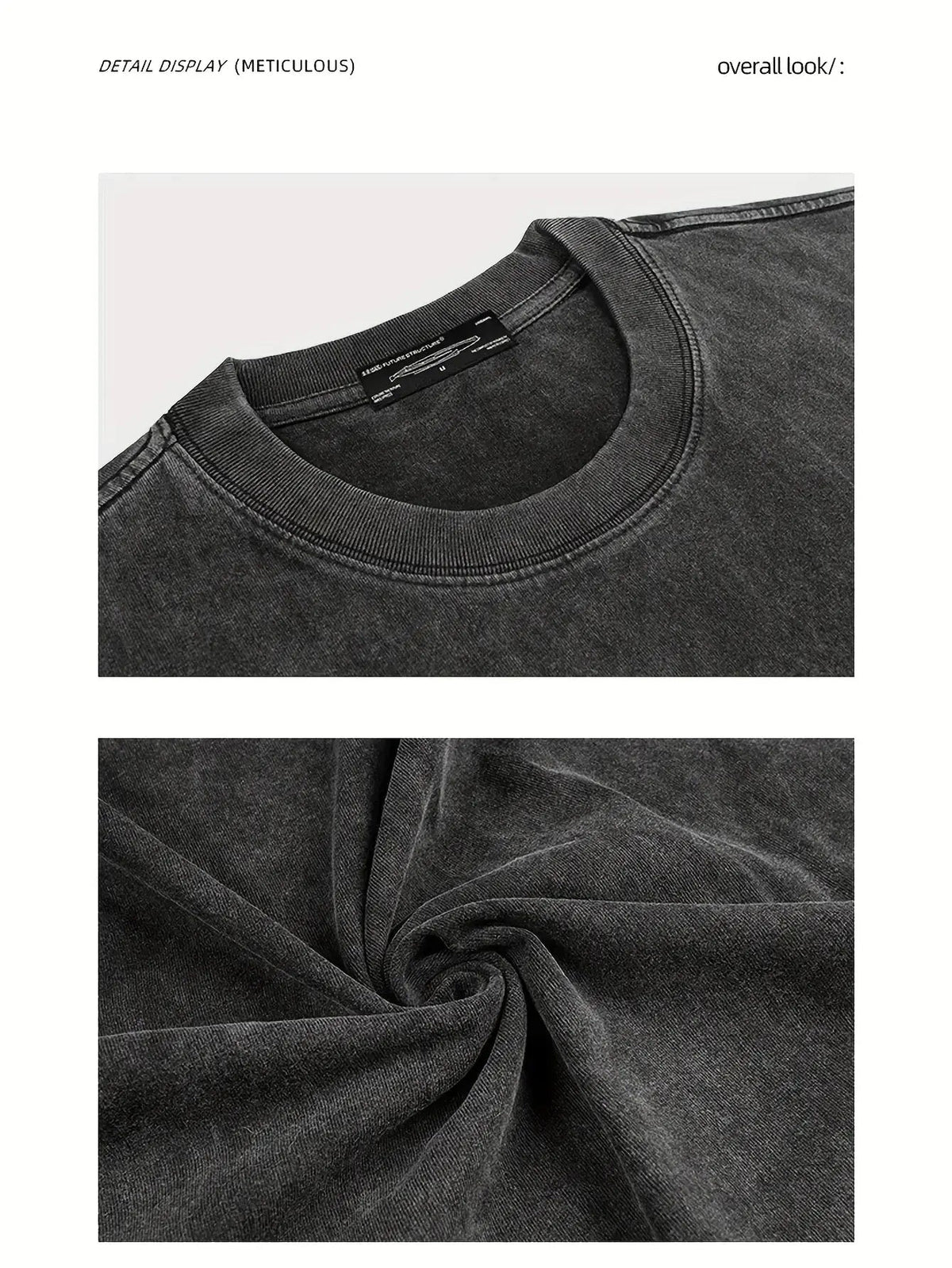 Amélie · Camiseta lavada con estampado de calabaza universitaria