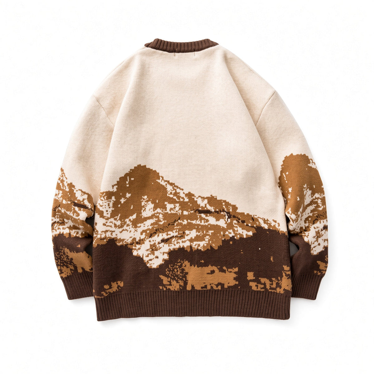 Amélie · Jersey de punto con paisaje de montaña