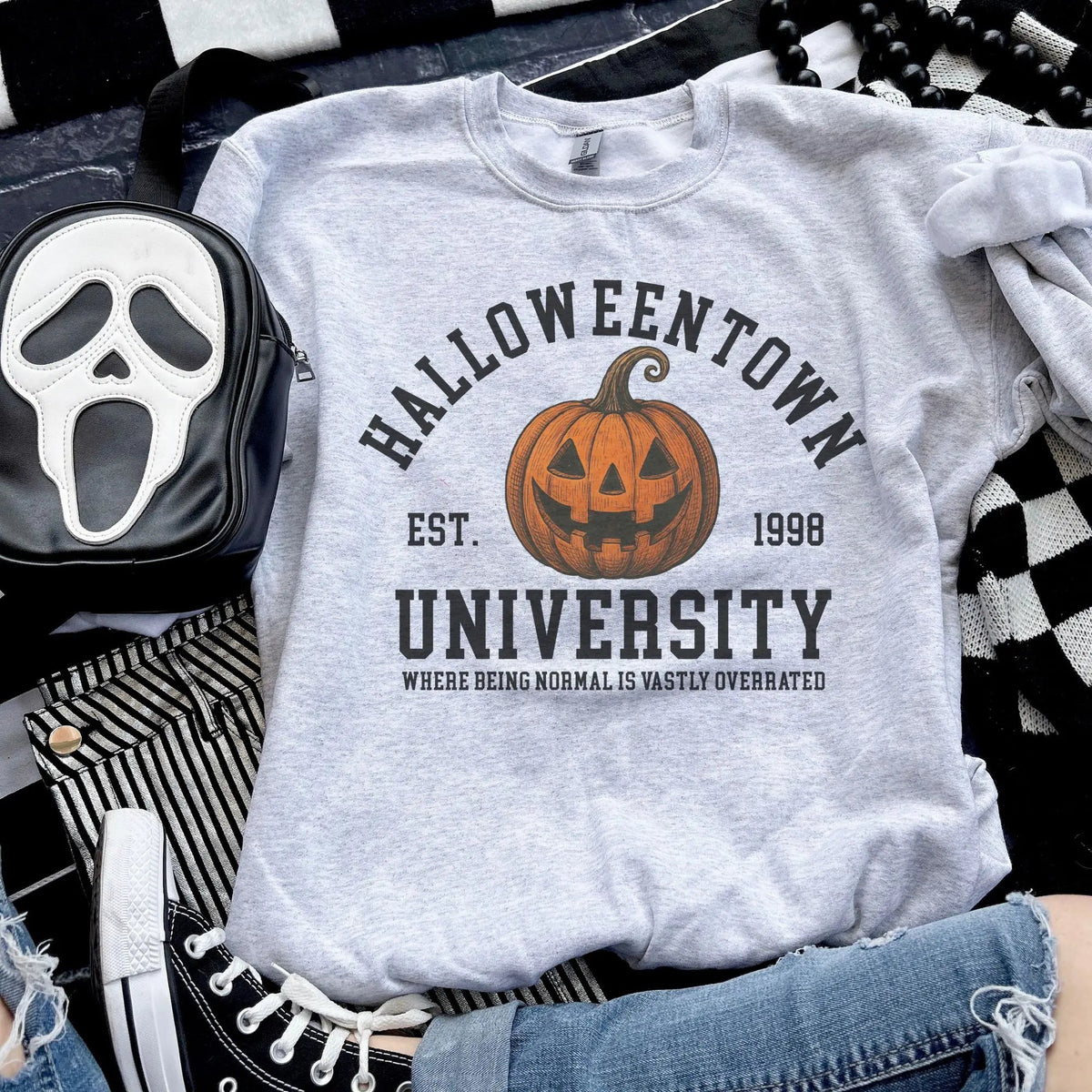 Amélie · Sudadera universitaria de calabaza