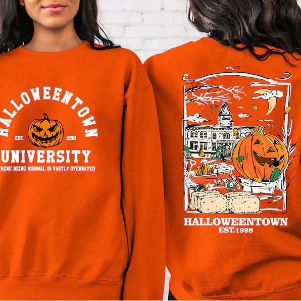 Amélie · Sudadera universitaria de calabaza