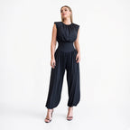 Amélie · Mono estilo harén con hombreras