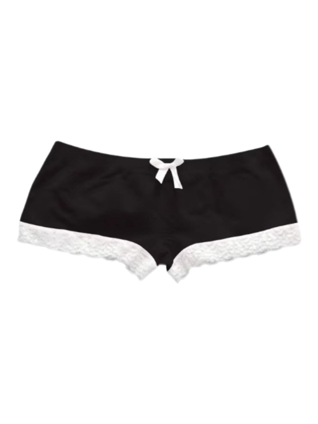 Amélie · Conjunto de top palabra de honor fruncido con encaje y pantalón corto