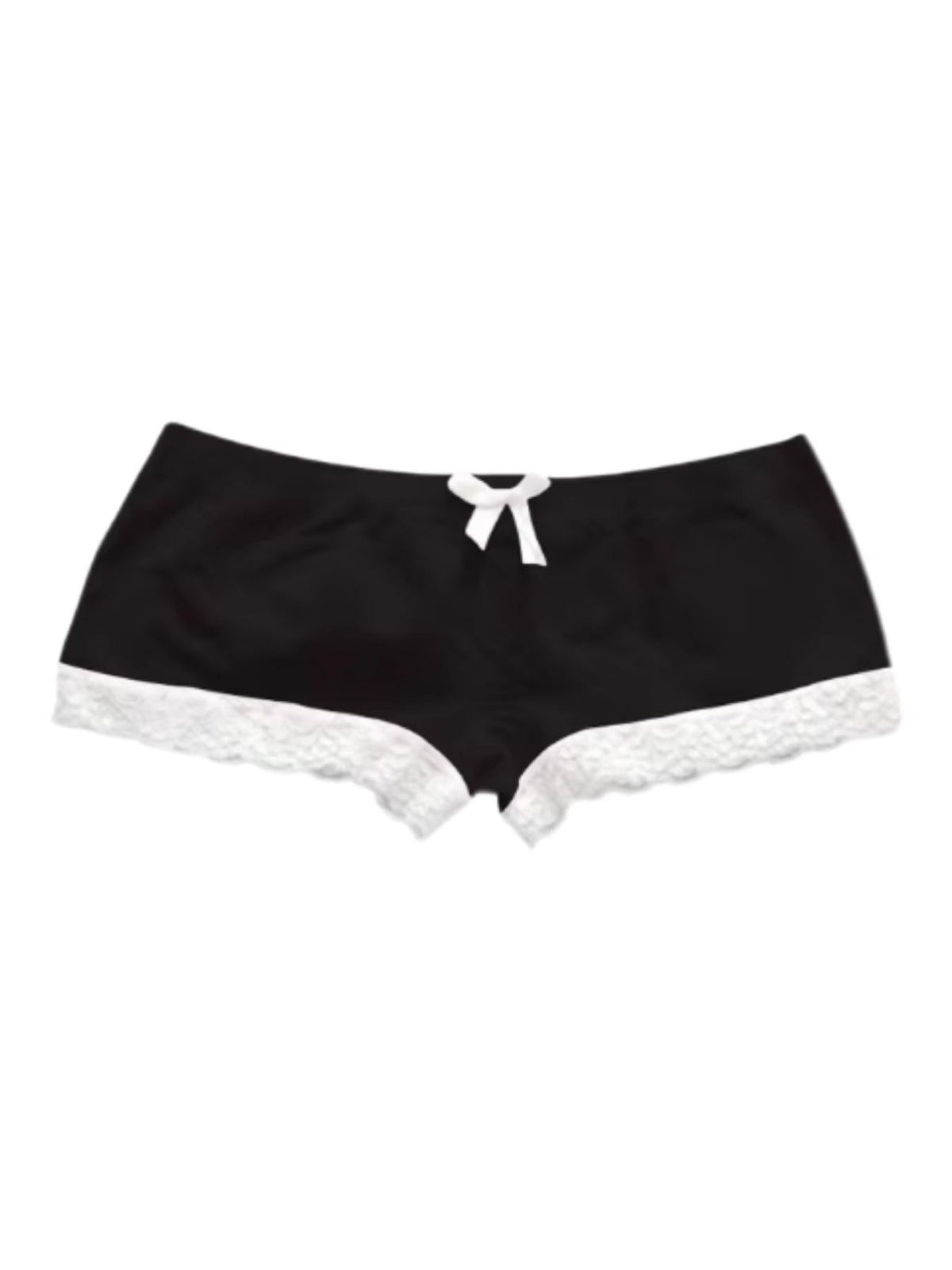 Amélie · Conjunto de top palabra de honor fruncido con encaje y pantalón corto