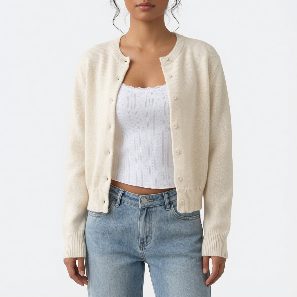 Amélie · Chaqueta corta ligera con botones