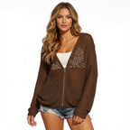 Amélie · Chaqueta calada con capucha y cremallera