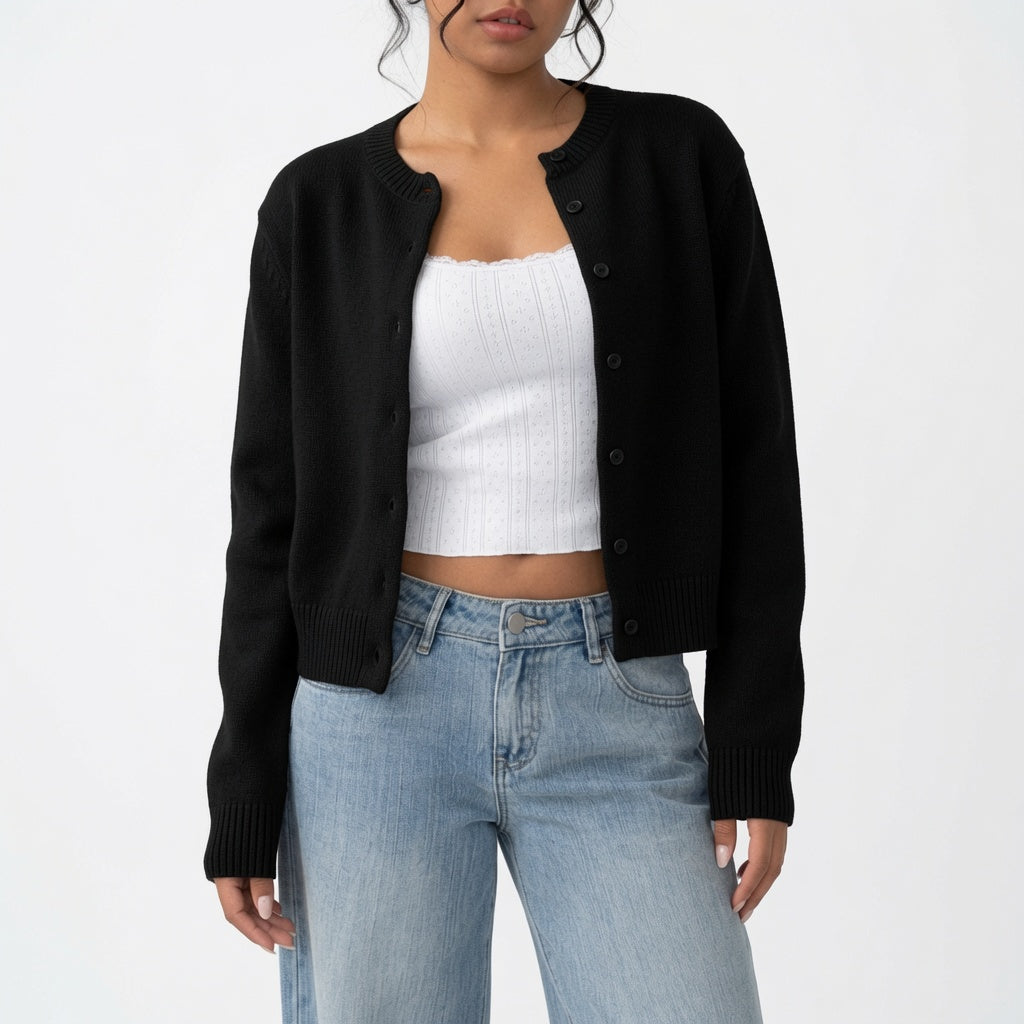 Amélie · Chaqueta corta ligera con botones