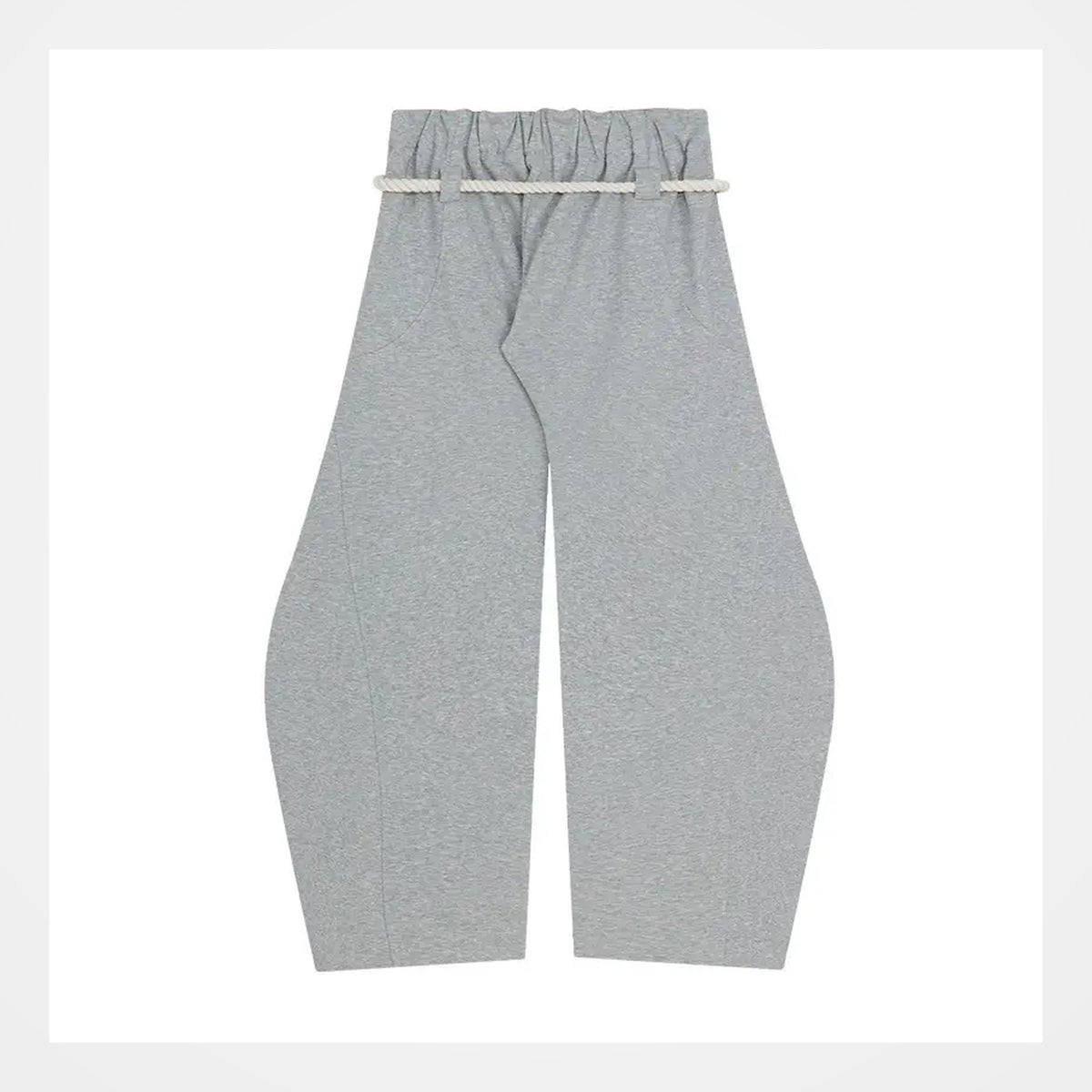 Amélie · Pantalón de chándal globo con cinturón de cuerda