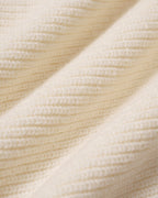 Jersey de punto albaricoque combinado con escote en V